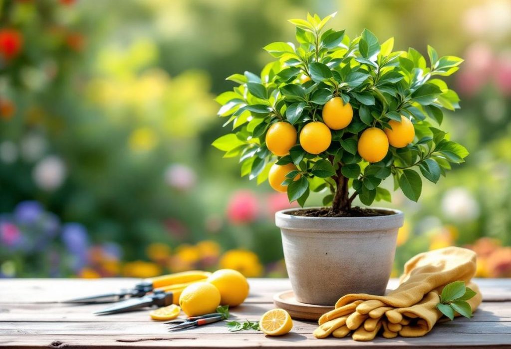 Quand et comment tailler un citronnier en pot