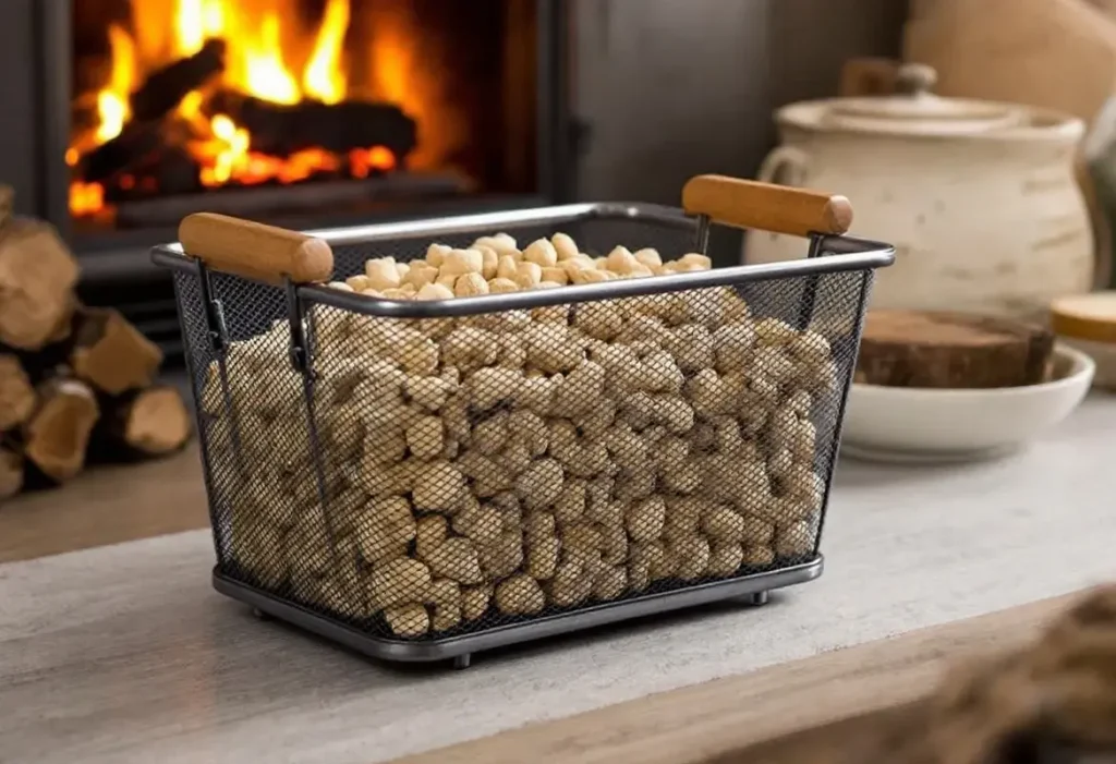 Comment fabriquer un panier à pellet pour insert facilement