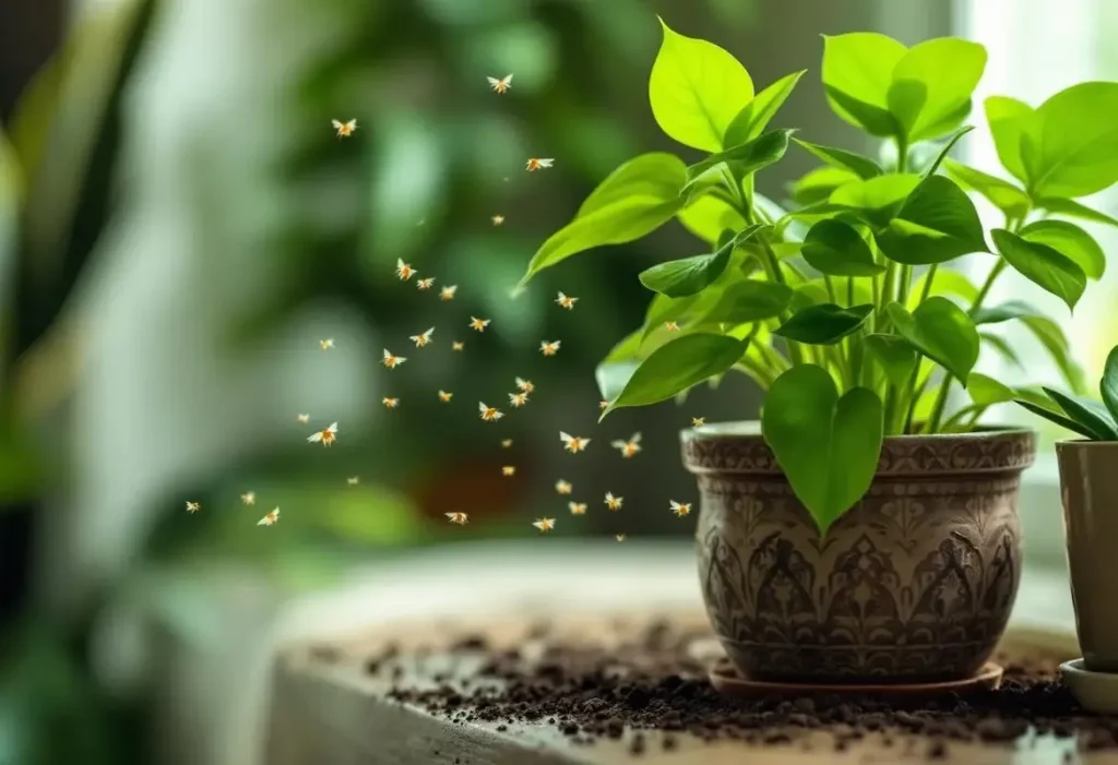 Comment se débarrasser des moucherons dans les plantes